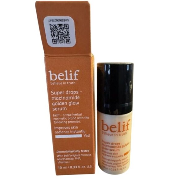 Belif Super Drops Niacinamide Golden Glow Serum 0.33oz/10mL - Picture 1 of 6